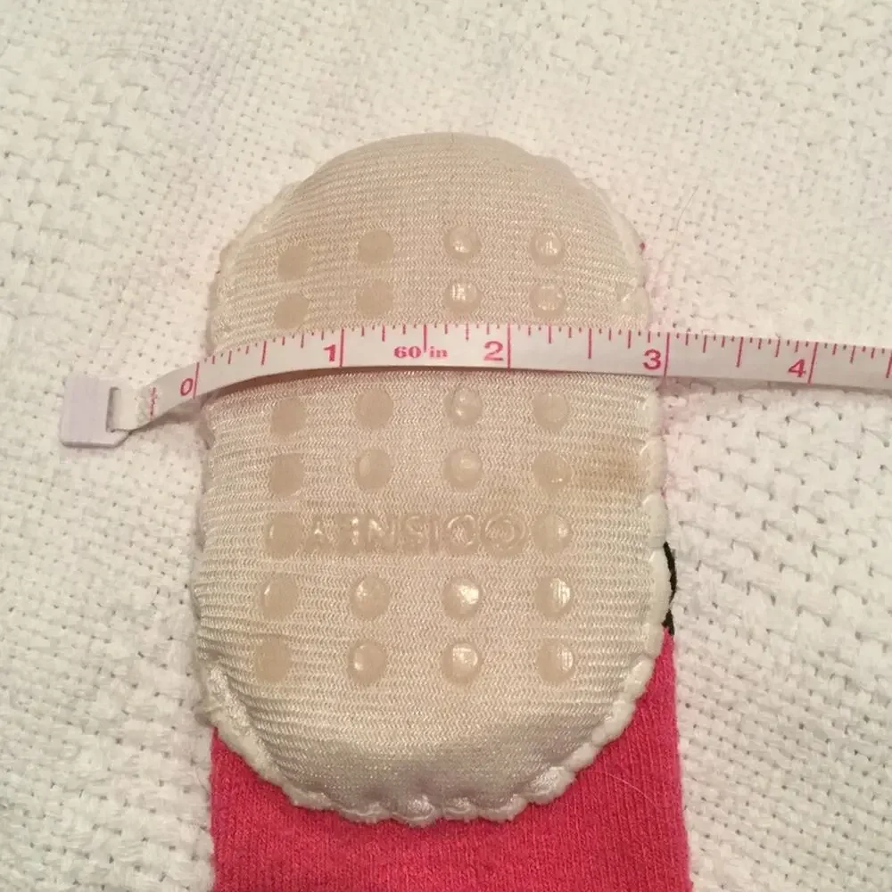 Mini slipper socks with antiskid cushion worn once